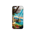 Etui Black Case Glass do IPHONE 7 SUMMER PARADISE ST_PAR102