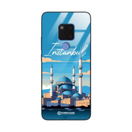 Etui Black Case Glass do HUAWEI MATE 20 SUMMER PARADISE ST_PAR103