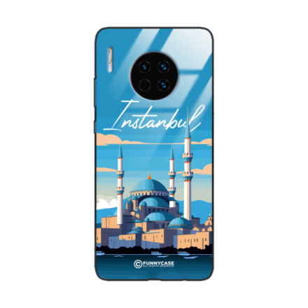 Etui Black Case Glass do HUAWEI MATE 30 SUMMER PARADISE ST_PAR103