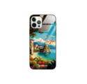 Etui Black Case Glass do IPHONE 12 PRO SUMMER PARADISE ST_PAR102