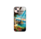 Etui Black Case Glass do IPHONE 13 SUMMER PARADISE ST_PAR102