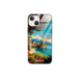 Etui Black Case Glass do IPHONE 13 MINI SUMMER PARADISE ST_PAR102