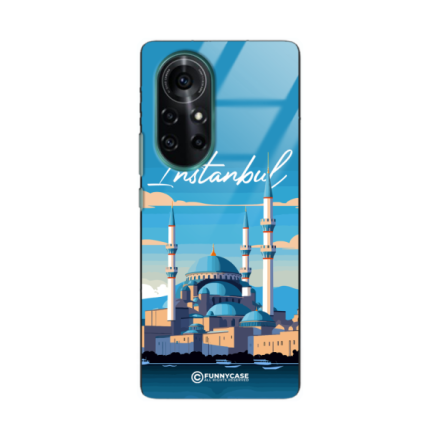 Etui Black Case Glass do HUAWEI NOVA 8 PRO SUMMER PARADISE ST_PAR103