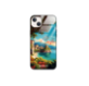 Etui Black Case Glass do IPHONE 14 PLUS SUMMER PARADISE ST_PAR102