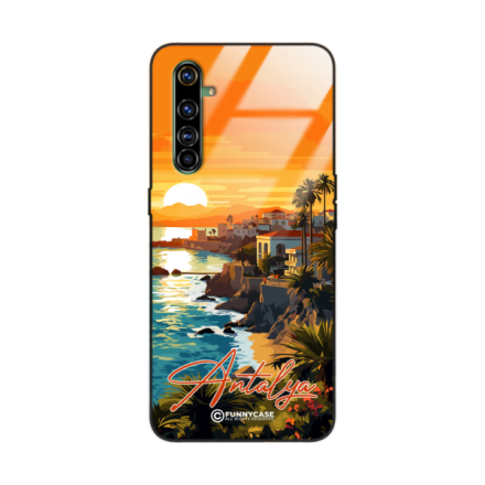 Etui Black Case Glass do REALME X50 PRO SUMMER PARADISE ST_PAR101