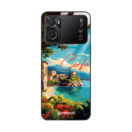 Etui Black Case Glass do OPPO K10 PRO 5G SUMMER PARADISE ST_PAR102