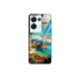 Etui Black Case Glass do OPPO RENO 8 PRO SUMMER PARADISE ST_PAR102
