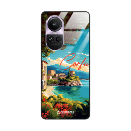 Etui Black Case Glass do OPPO RENO 10 PRO SUMMER PARADISE ST_PAR102