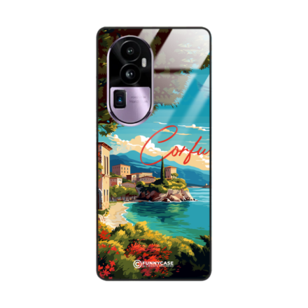 Etui Black Case Glass do OPPO RENO 10 PRO PLUS SUMMER PARADISE ST_PAR102