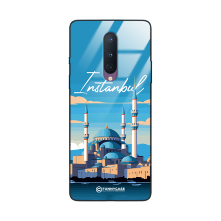 Etui Black Case Glass do ONEPLUS 8 SUMMER PARADISE ST_PAR103