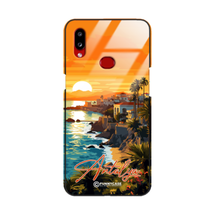 Etui Black Case Glass do SAMSUNG GALAXY A10S SUMMER PARADISE ST_PAR101