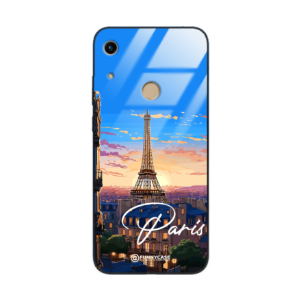 Etui Black Case Glass do HUAWEI HONOR PLAY 8A SUMMER PARADISE ST_PAR104