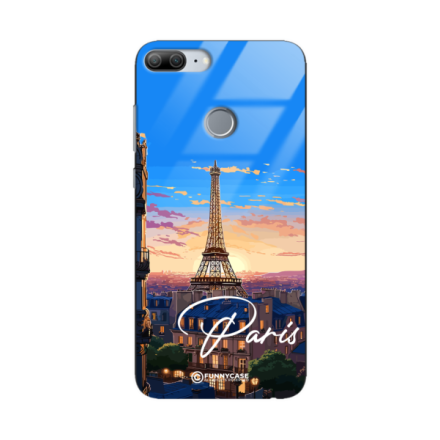 Etui Black Case Glass do HUAWEI HONOR 9 LITE  SUMMER PARADISE ST_PAR104