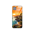 Etui Black Case Glass do SAMSUNG GALAXY A22 5G SUMMER PARADISE ST_PAR101