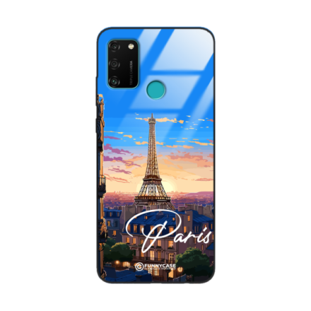 Etui Black Case Glass do HUAWEI HONOR 9A SUMMER PARADISE ST_PAR104