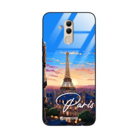 Etui Black Case Glass do HUAWEI MATE 20 LITE SUMMER PARADISE ST_PAR104