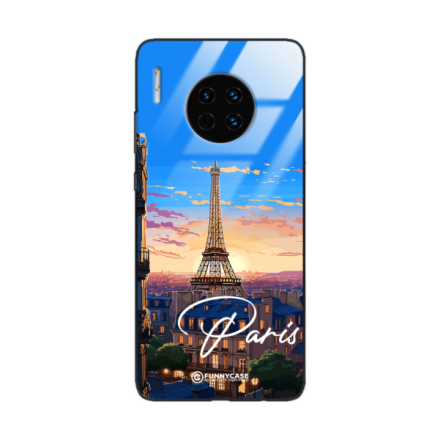 Etui Black Case Glass do HUAWEI MATE 30 SUMMER PARADISE ST_PAR104