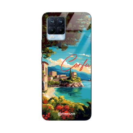 Etui Black Case Glass do REALME 8 PRO SUMMER PARADISE ST_PAR102