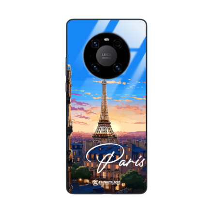 Etui Black Case Glass do HUAWEI MATE 40 PRO SUMMER PARADISE ST_PAR104