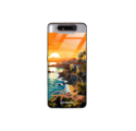 Etui Black Case Glass do SAMSUNG GALAXY A80 SUMMER PARADISE ST_PAR101