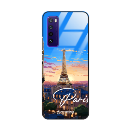 Etui Black Case Glass do HUAWEI NOVA 7 SUMMER PARADISE ST_PAR104