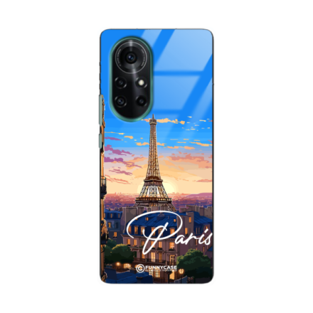 Etui Black Case Glass do HUAWEI NOVA 8 SUMMER PARADISE ST_PAR104