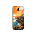 Etui Black Case Glass do SAMSUNG GALAXY J7 2017 EU SUMMER PARADISE ST_PAR101