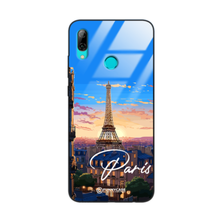 Etui Black Case Glass do HUAWEI P SMART 2019 SUMMER PARADISE ST_PAR104