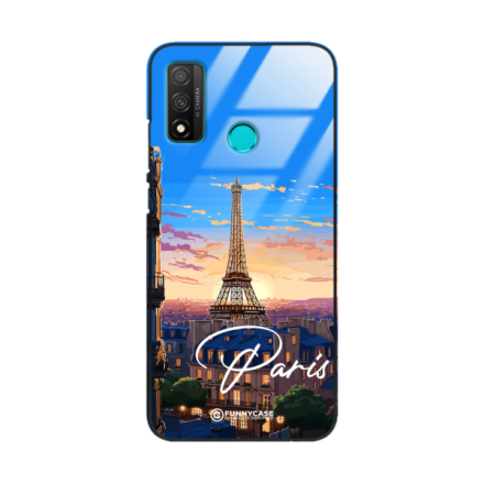 Etui Black Case Glass do HUAWEI P SMART 2020 SUMMER PARADISE ST_PAR104