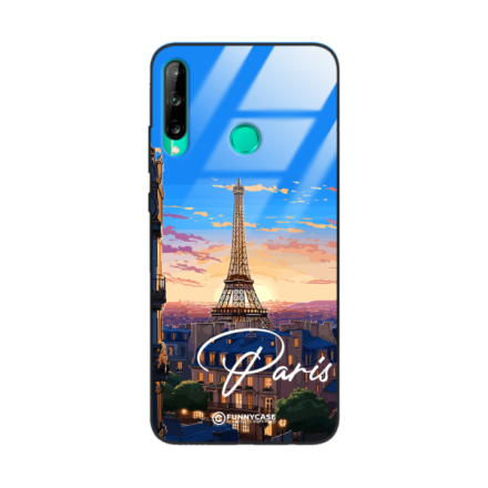 Etui Black Case Glass do HUAWEI P40 LITE E SUMMER PARADISE ST_PAR104