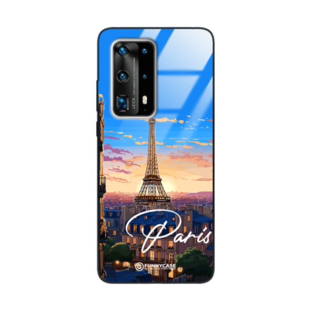 Etui Black Case Glass do HUAWEI P40 PRO PLUS SUMMER PARADISE ST_PAR104