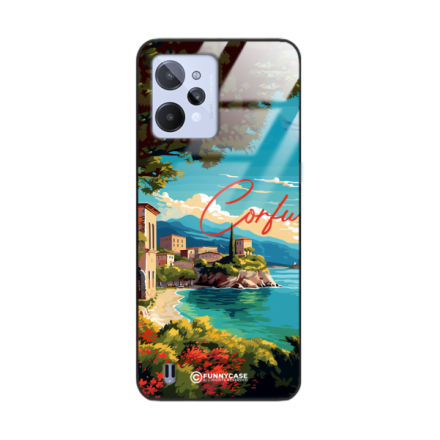 Etui Black Case Glass do REALME C31 SUMMER PARADISE ST_PAR102