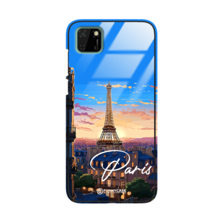 Etui Black Case Glass do HUAWEI Y5P SUMMER PARADISE ST_PAR104