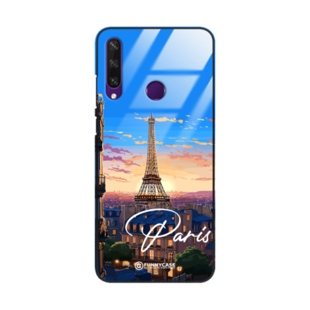 Etui Black Case Glass do HUAWEI Y6P SUMMER PARADISE ST_PAR104