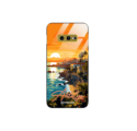 Etui Black Case Glass do SAMSUNG GALAXY S10E SUMMER PARADISE ST_PAR101