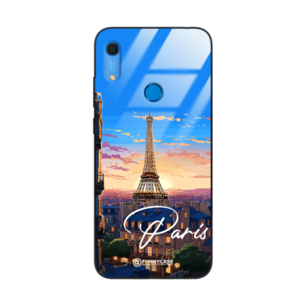 Etui Black Case Glass do HUAWEI Y6S SUMMER PARADISE ST_PAR104