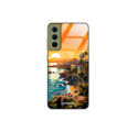 Etui Black Case Glass do SAMSUNG GALAXY S21 FE SUMMER PARADISE ST_PAR101