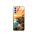 Etui Black Case Glass do SAMSUNG GALAXY S21 PLUS SUMMER PARADISE ST_PAR101