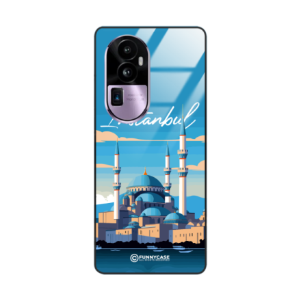 Etui Black Case Glass do OPPO RENO 10 PRO PLUS SUMMER PARADISE ST_PAR103