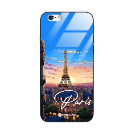 Etui Black Case Glass do IPHONE 6 PLUS SUMMER PARADISE ST_PAR104