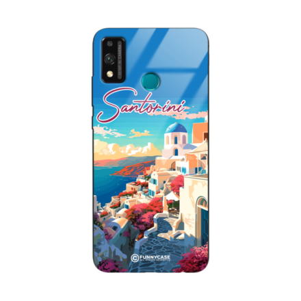 Etui Black Case Glass do HUAWEI HONOR 9X LITE SUMMER PARADISE ST_PAR105