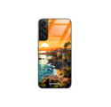 Etui Black Case Glass do SAMSUNG S22 PLUS SUMMER PARADISE ST_PAR101