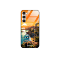 Etui Black Case Glass do SAMSUNG S23 PLUS SUMMER PARADISE ST_PAR101