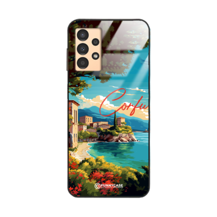 Etui Black Case Glass do SAMSUNG A13 4G SUMMER PARADISE ST_PAR102