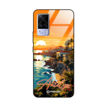 Etui Black Case Glass do VIVO S9E SUMMER PARADISE ST_PAR101