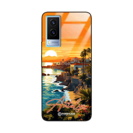 Etui Black Case Glass do VIVO V21E SUMMER PARADISE ST_PAR101