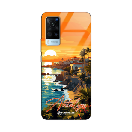 Etui Black Case Glass do VIVO X60 SUMMER PARADISE ST_PAR101