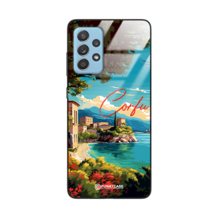 Etui Black Case Glass do SAMSUNG A33 5G SUMMER PARADISE ST_PAR102