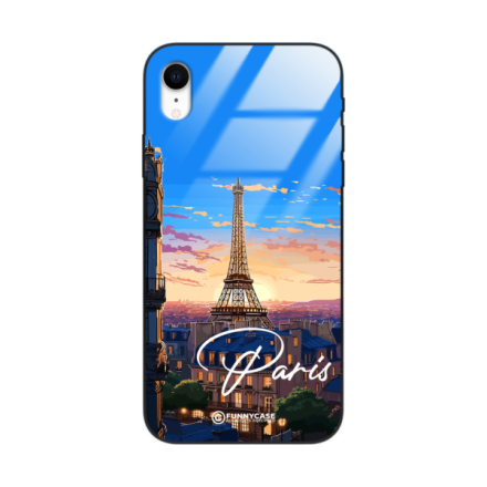 Etui Black Case Glass do IPHONE XR SUMMER PARADISE ST_PAR104