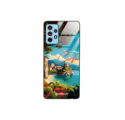 Etui Black Case Glass do SAMSUNG A73 5G SUMMER PARADISE ST_PAR102